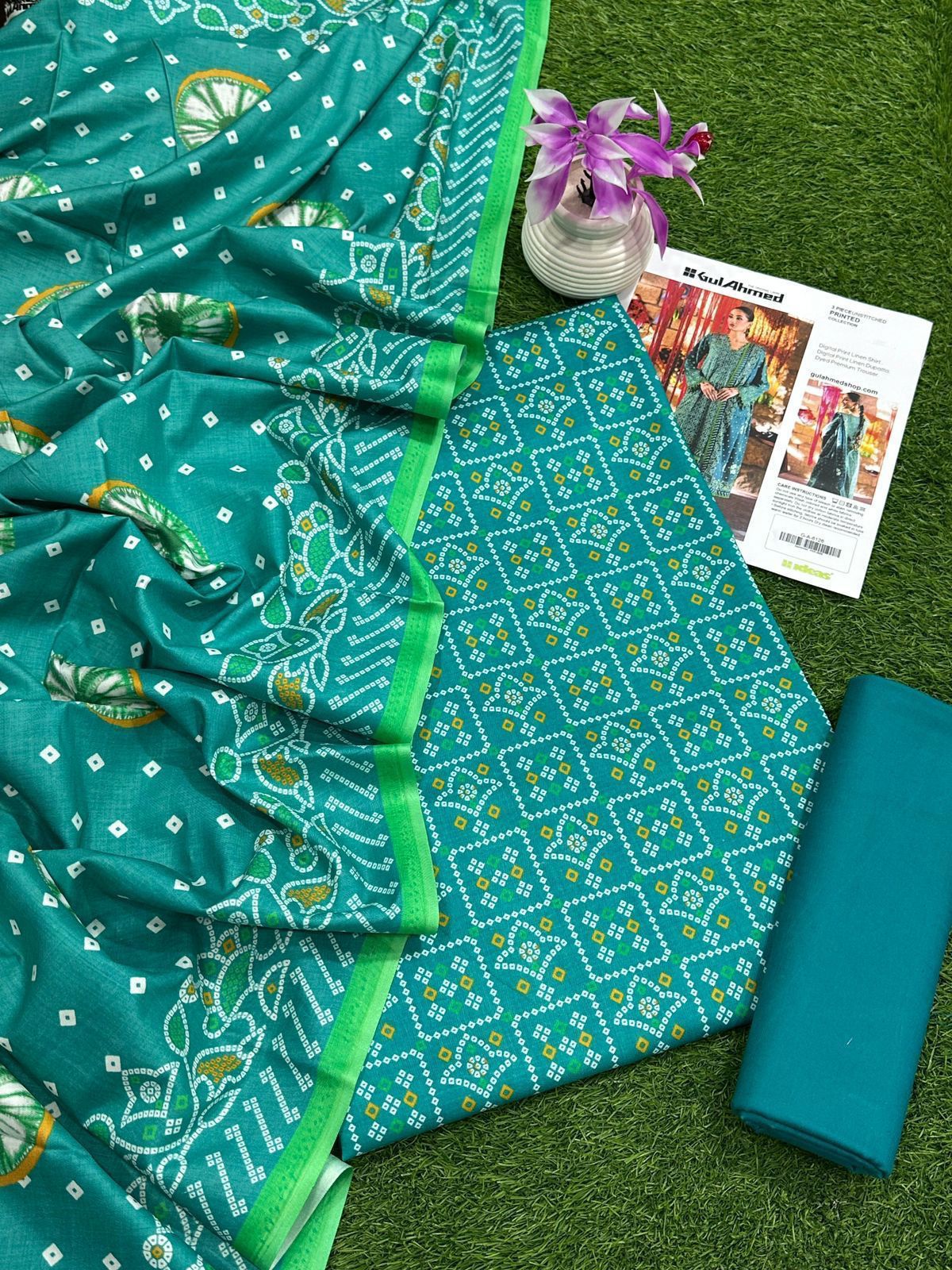 3 Piece | Unstitched Linen | Winter 25'