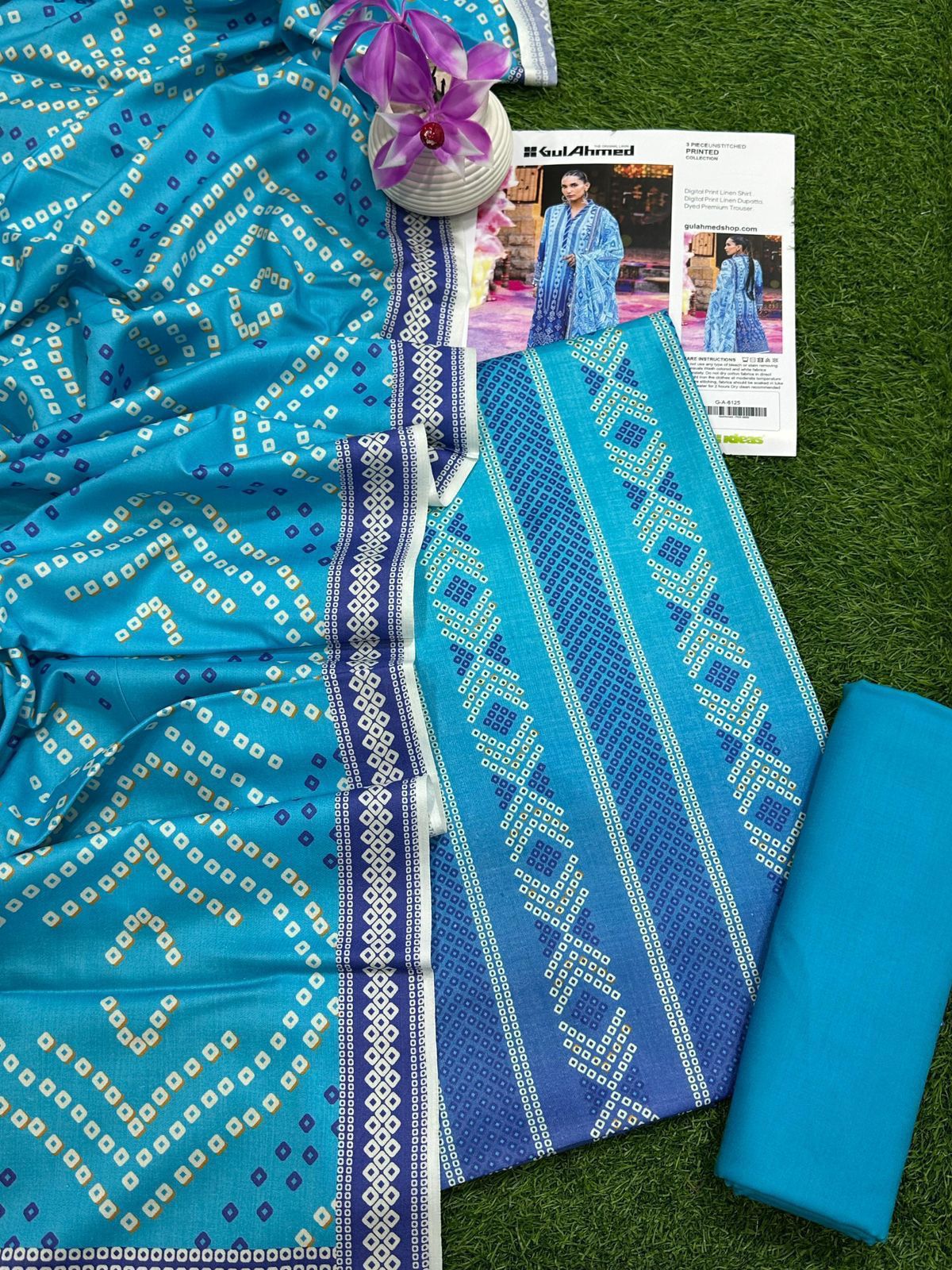 3 Piece | Unstitched Linen | Winter 25'