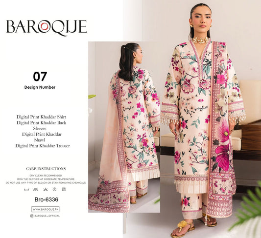 Affordable Khaddar Three-Piece Suits | Shop Online in Pakistan