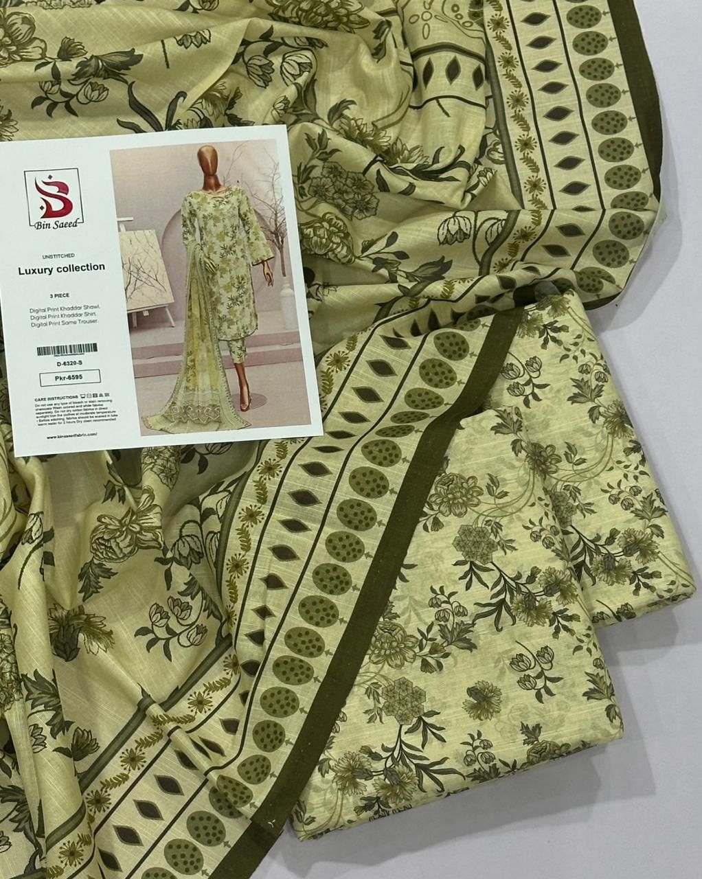 Buy Khaddar Three-Piece Suits Online in Pakistan | Latest Designs