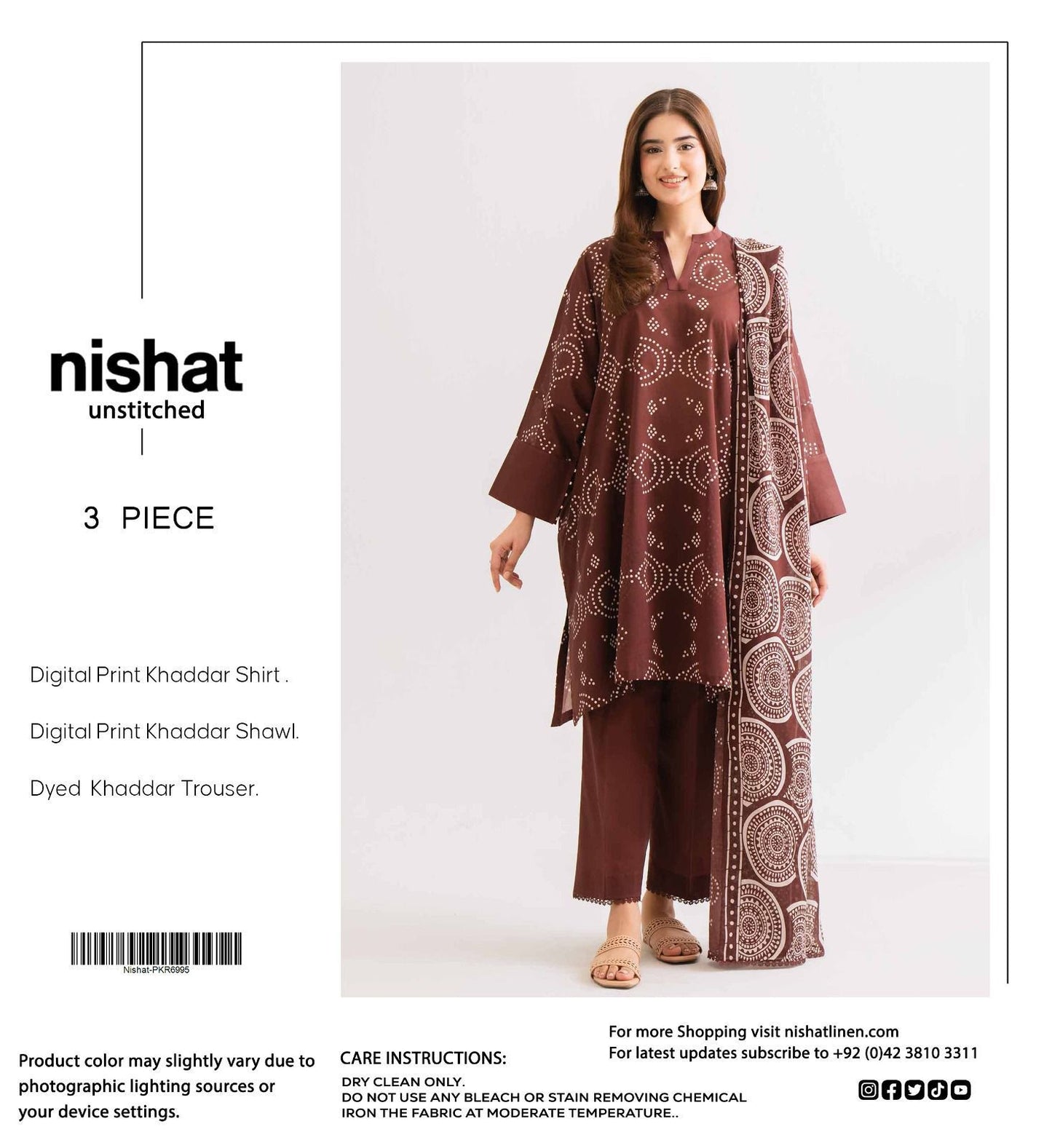 Latest Khaddar 3-Piece Suits for Winter | Elegant Designs